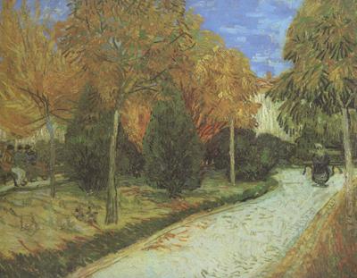 Vincent Van Gogh The Public Park at Arles (nn04) China oil painting art